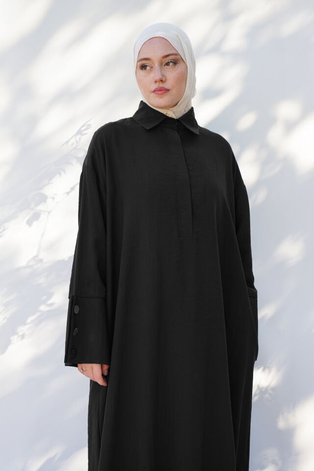 Yelekli Elbise SİYAH