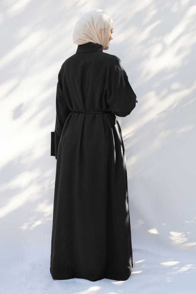 Yelekli Elbise SİYAH