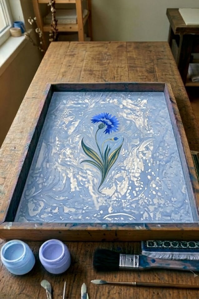 Charm Seccade: Ebru Koleksiyonu KARANFİL - 65x110cm