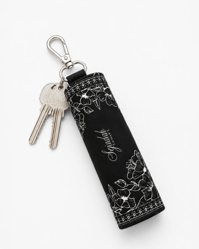 Elegant Floral Charm Seccade SİYAH